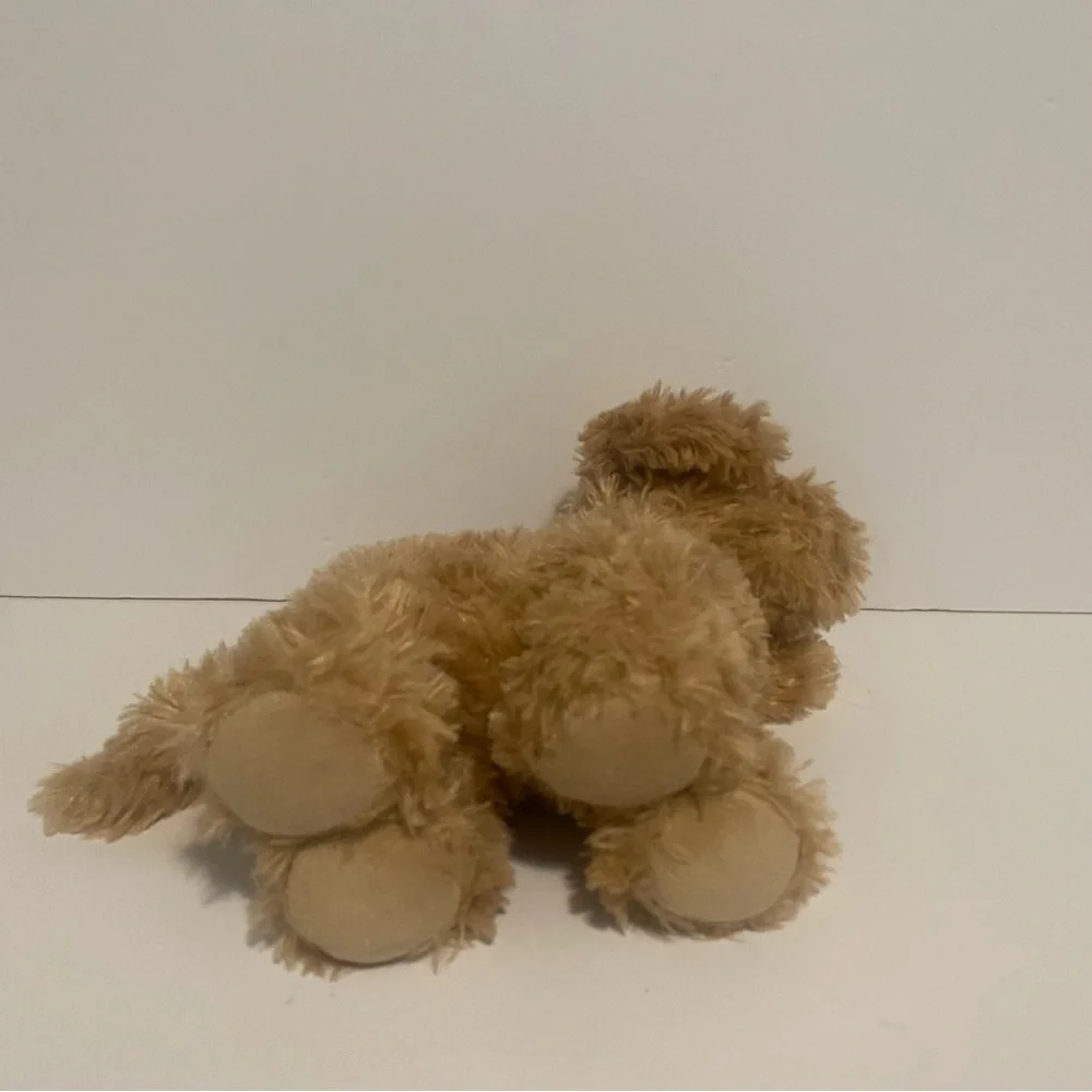 Manhattan Toy Puppy Dog Plush Tan Stuffed Animal 8” Soft Cuddle Toy - Picture 5 of 6